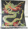 Peyote Dragon Amulet Bag