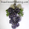 Beaded Grapes Tutorial