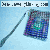 Beaded EZ-Link Card Holder