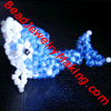 Beaded Blue Whale