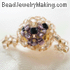 beaded champagne seal frontview