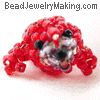 beaded red seal frontview