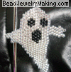 halloween ghost pendant
