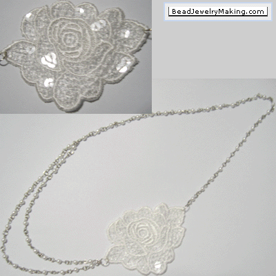 Chain Lace Necklace